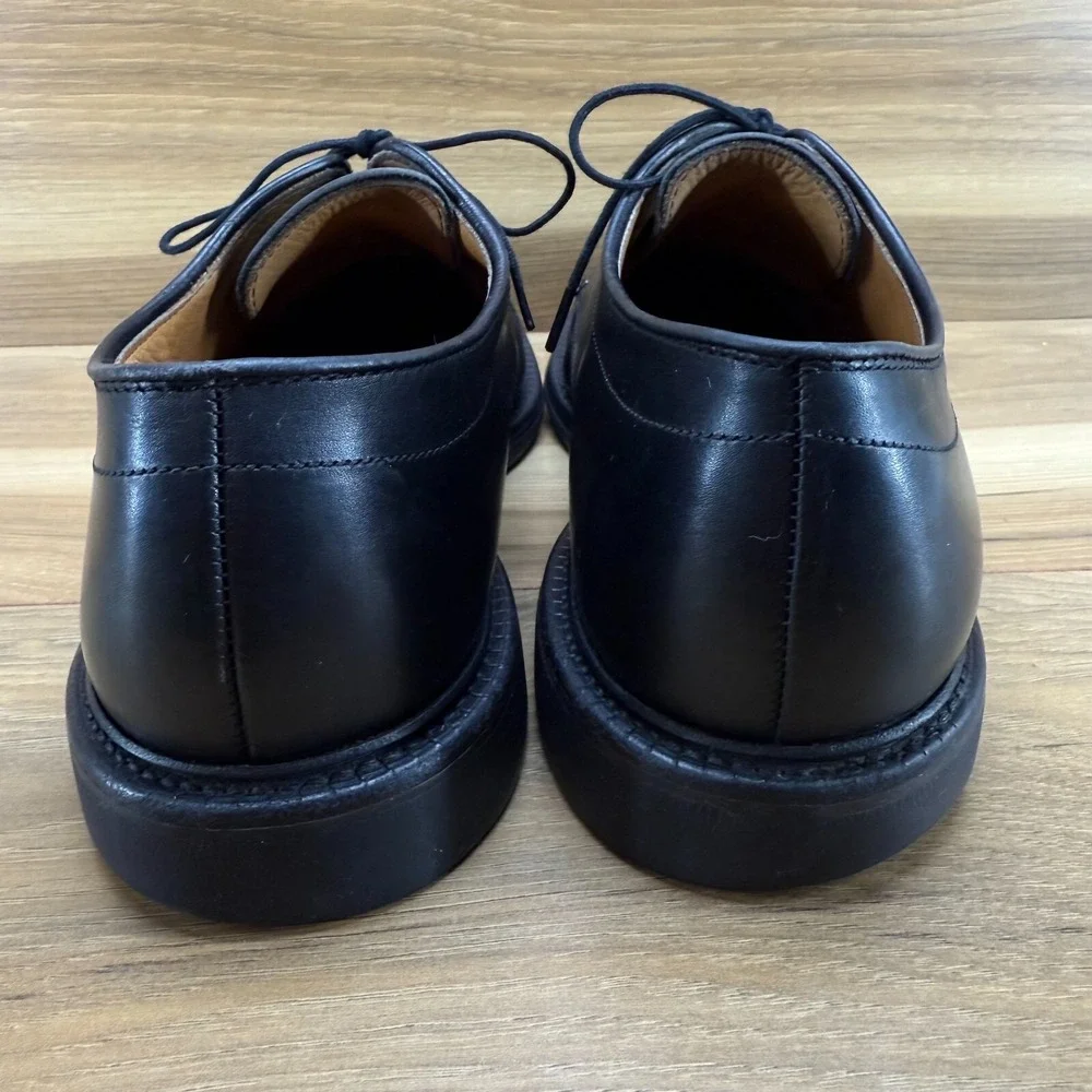 Allen Edmonds Mens Shoes 9 D Warren Black Leather Dress Oxfords Shoes